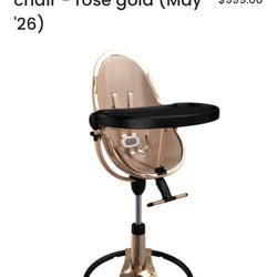 bloom gold higjchair 