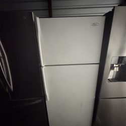 White Top Bottom Refrigerator 