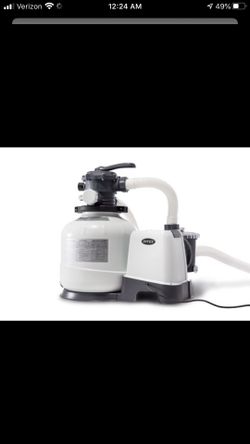 Intex pool sand filter asking 275