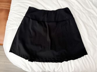 Black Tennis Skirt