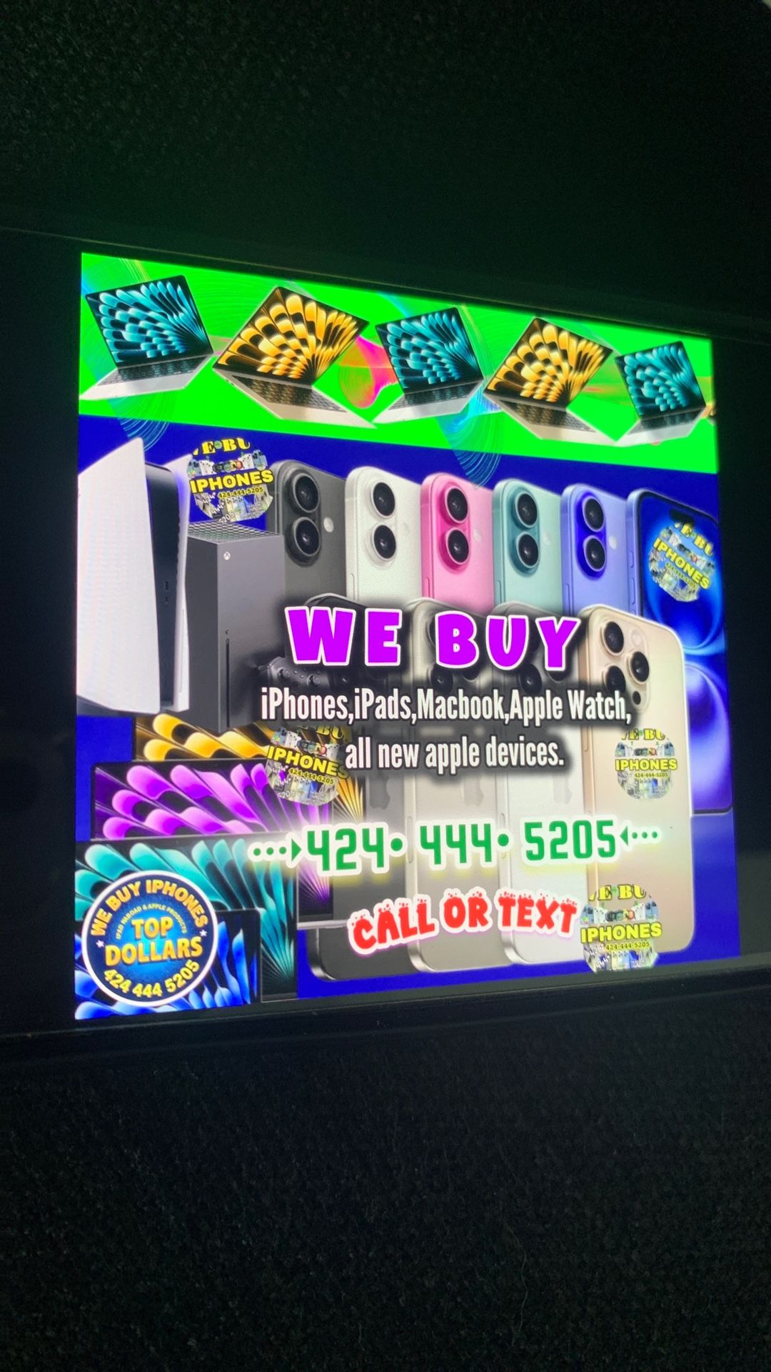 New Iphone 16 Pro Max Unlocked + iPad