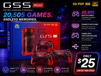 Gs5 gaming console stick. Retro gaming