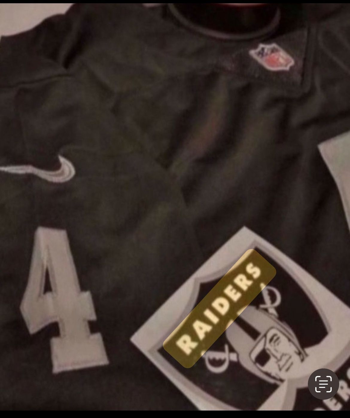 New! Raiders jersey Carr last jerseys! white or black