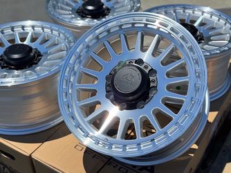 18” NEW Wheels Rims Chevy GMC 3500 Sierra 2500 Silverado Chevrolet Dodge Ram Ford F250 F350 Tires