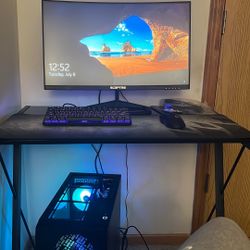 Gaming Pc 4060 Sceptre 240hz Monitor Apex Pro Mini Logitech G Pro X Super light 