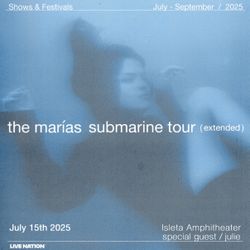 Lawn tickets - The Maria’s (3 Available)