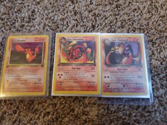 Charmander Dark Charmeleon And Dark Charizard