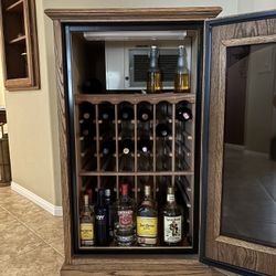 Wine Cabinet with Breezaire WKU1060 Cooling Unit (Non-Working)