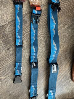 🏔S/M/L Mountain 🗻range blue collar 🐶