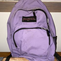 JanSport Lavender Backpack Like New