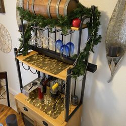 Old Vintage Wooden Keg