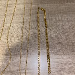 Gold Plated Chains 100 For All