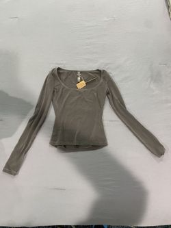 Skims Vintage Scoop Long Sleeve T-Shirt 