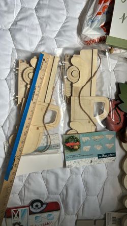 Wooden Interchangeable Vintage Truck Cutouts