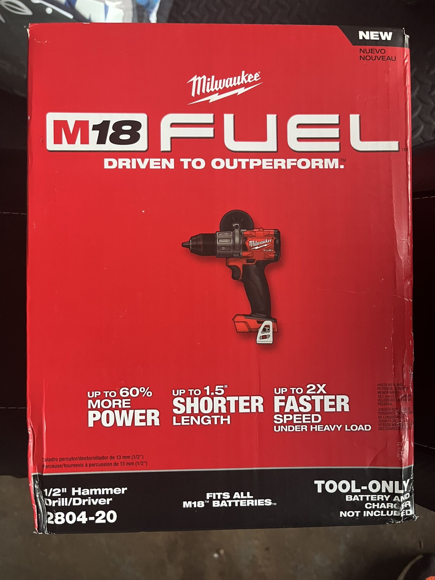 Milwaukee 1/2 Hammer Drill Tool Only