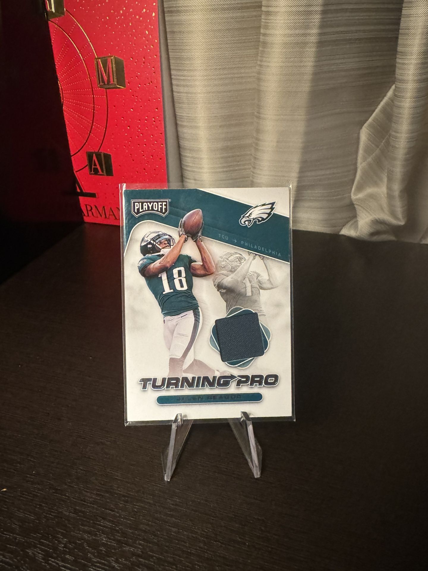 Jalen Reagor Rookie Patch Turning Pro