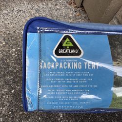 Greatland 2-3 Person Lightweight Backpacking Tent