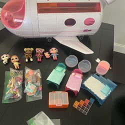 LOL Surprise Travel Plane And Dolls, Furniture And Accessories 