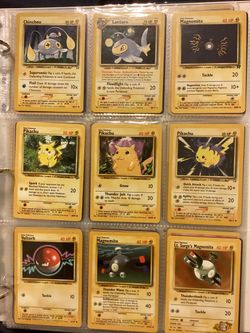 Vintage Collection of 90 Pokémon Cards LP/NM (Lot m)