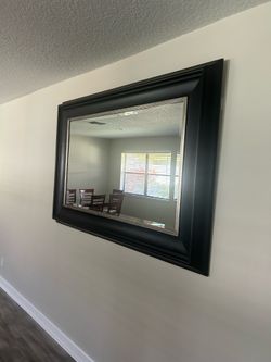 Extra large mirror  solid wood