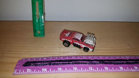 Matchbox 1972 red rider car