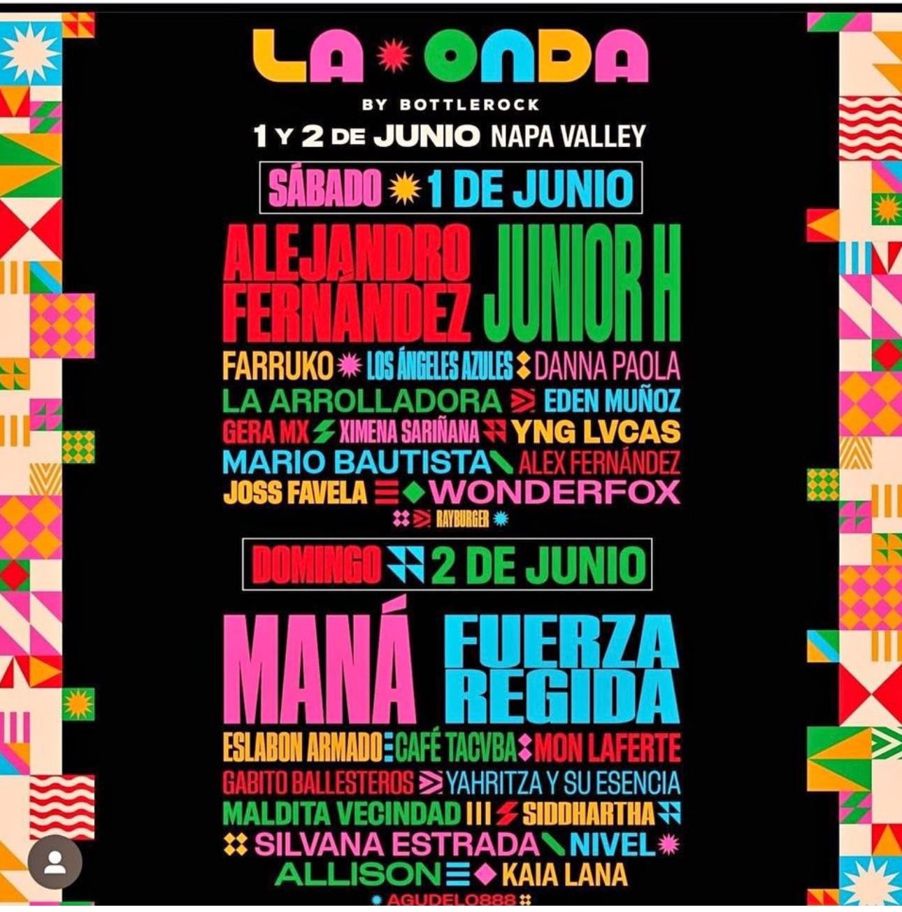 3 La Onda Tickets (Saturday Only)