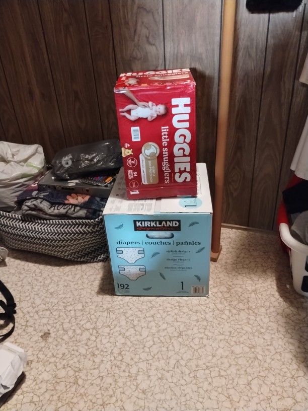 Diapers Size One Brand New
