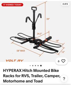Hyperax heavy duty e bike rack