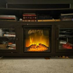 TV Stand With Fireplace And Heating 