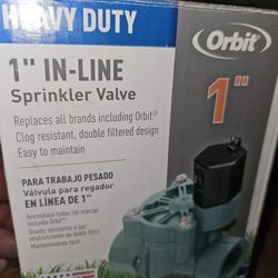 1" In-Line (Orbit) Sprinkler Valve 