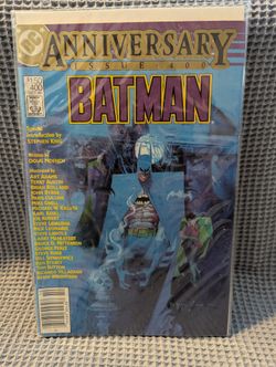 Batman #400 (October 1986) – DC Comics 50th Anniversary Special – Intro by Stephen King