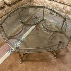 Round Coffee Table Thick Glass