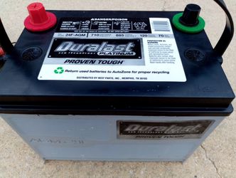 Duralast Platinum AGM battery perfect