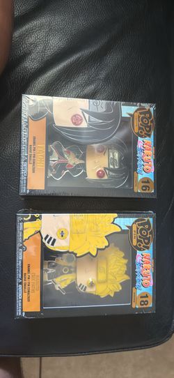 Sealed Naruto and Itachi pop pins