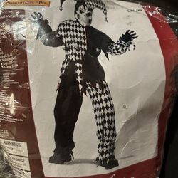 Evil Jester Halloween Costume
