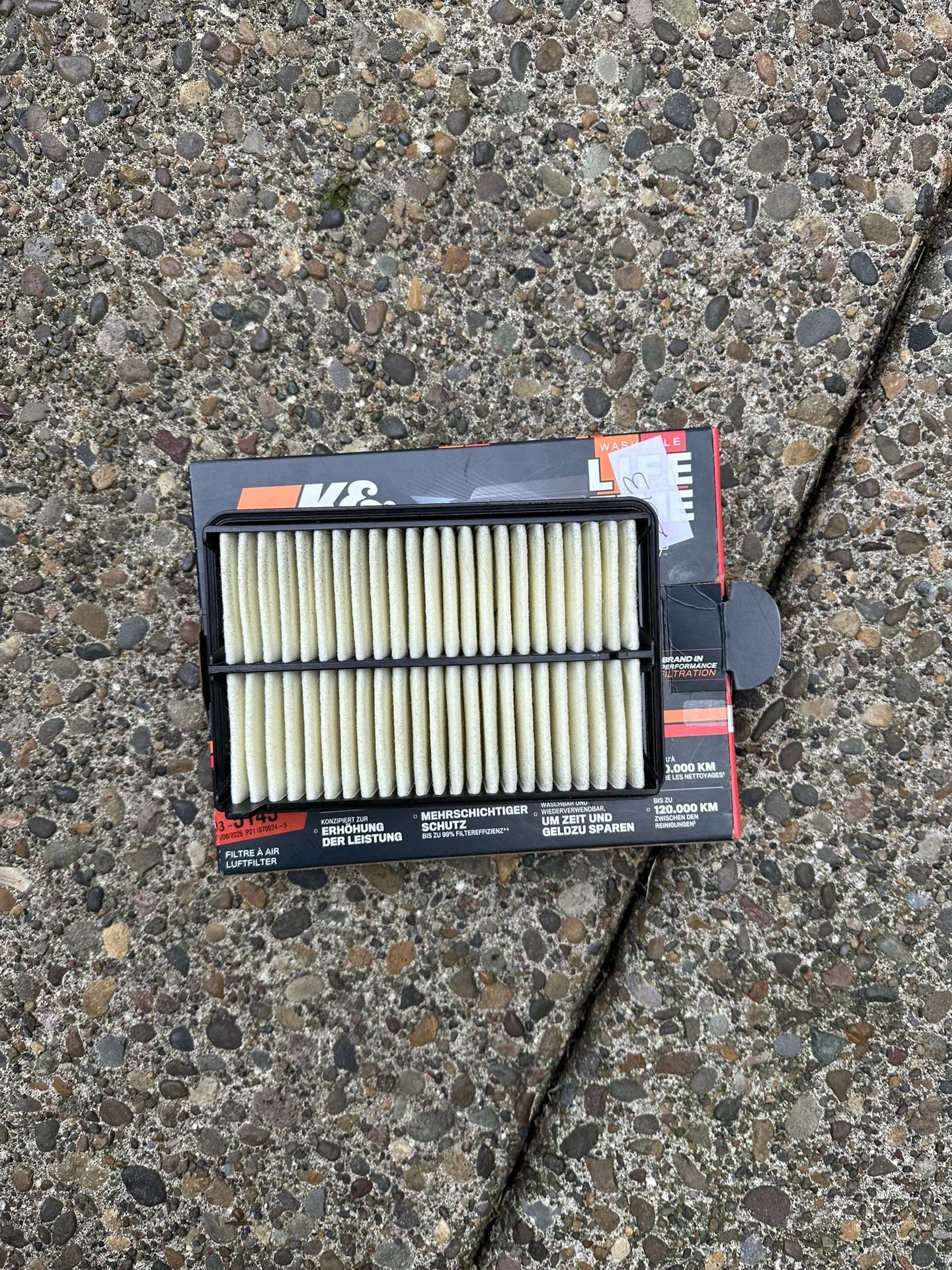 Honda CR V Hybrid Air Filter 2023 / 2026