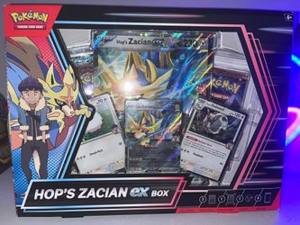 Hop’s Zacian Ex Box (Pokemon cards)