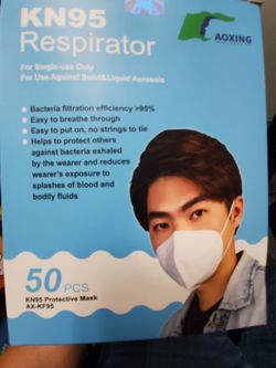 KN 95 Masks 50pc NEW!