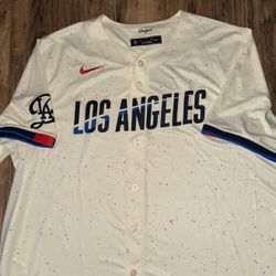 New Men’s Size Medium & XL Nike LA Dodgers City Connect Jersey
