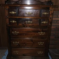 Antique Wood Dresser 