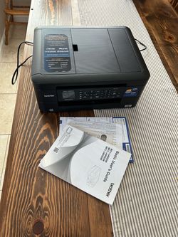 Brother MFC-J460DW Compact Color Inkjet All-in-One Printer Office Supplies