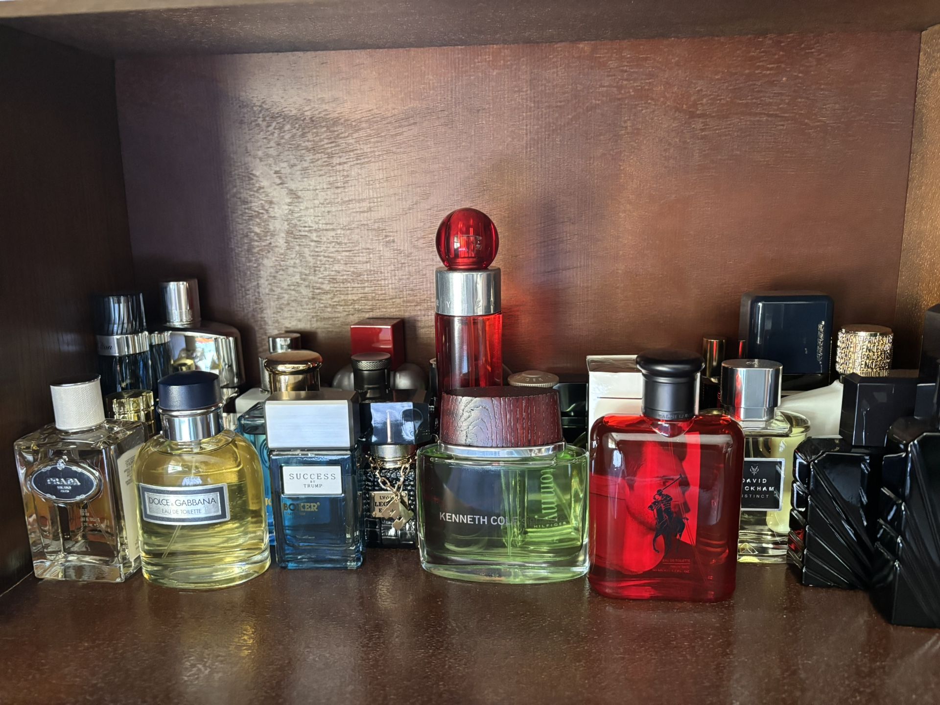 More Than 30 Bottles Of Men’s Cologne.