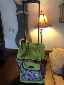 Cynthia Rowley Insulated Cooler on Wheels