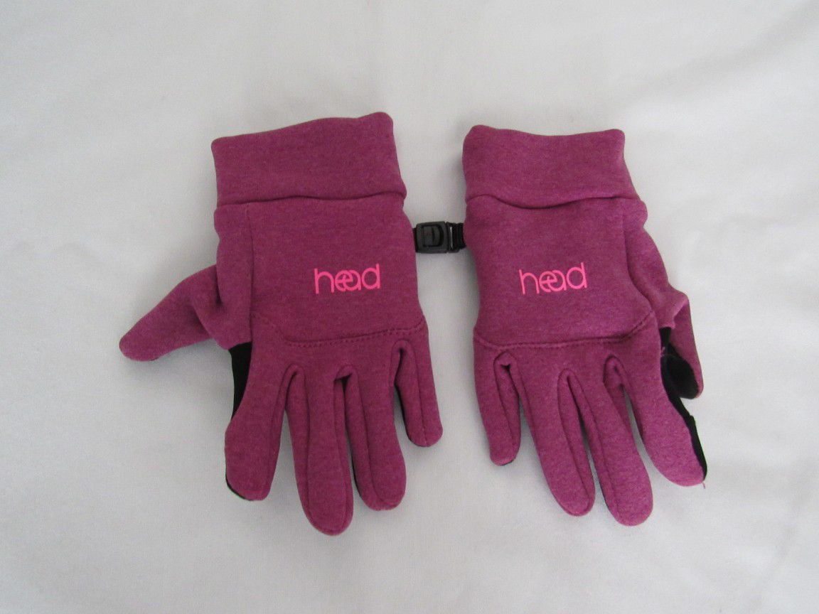 Girls Youth M Head Touchscreen Gloves 