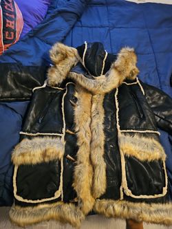 Jordan Craig Shearling Coat
