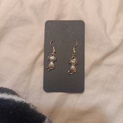 Cat Earrings