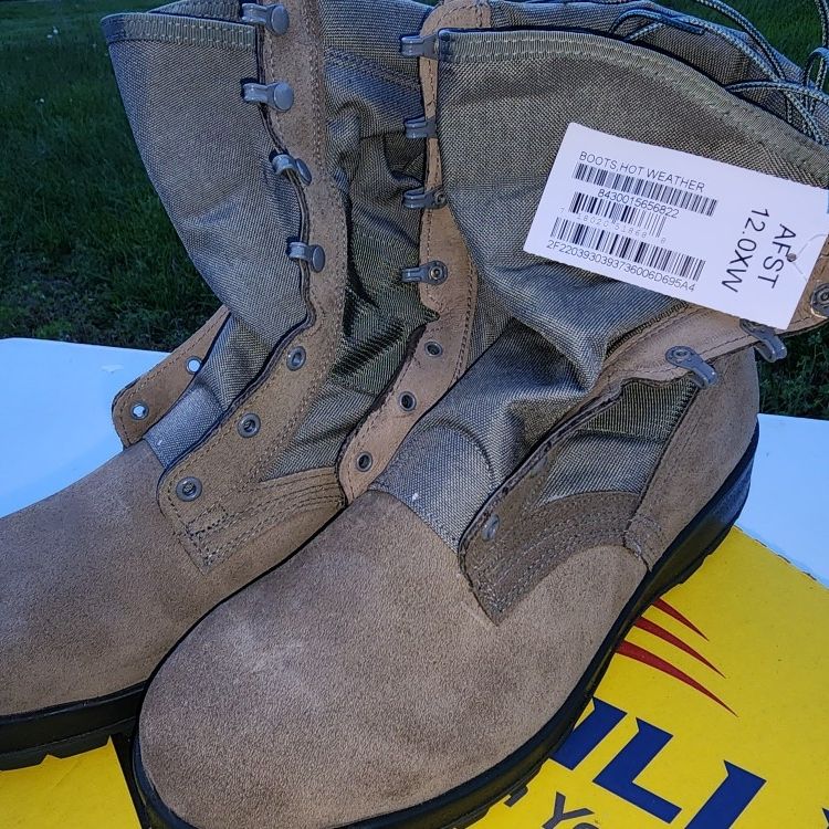 Boot (SIZE 12)army Issued Boot Belleville(vibrant