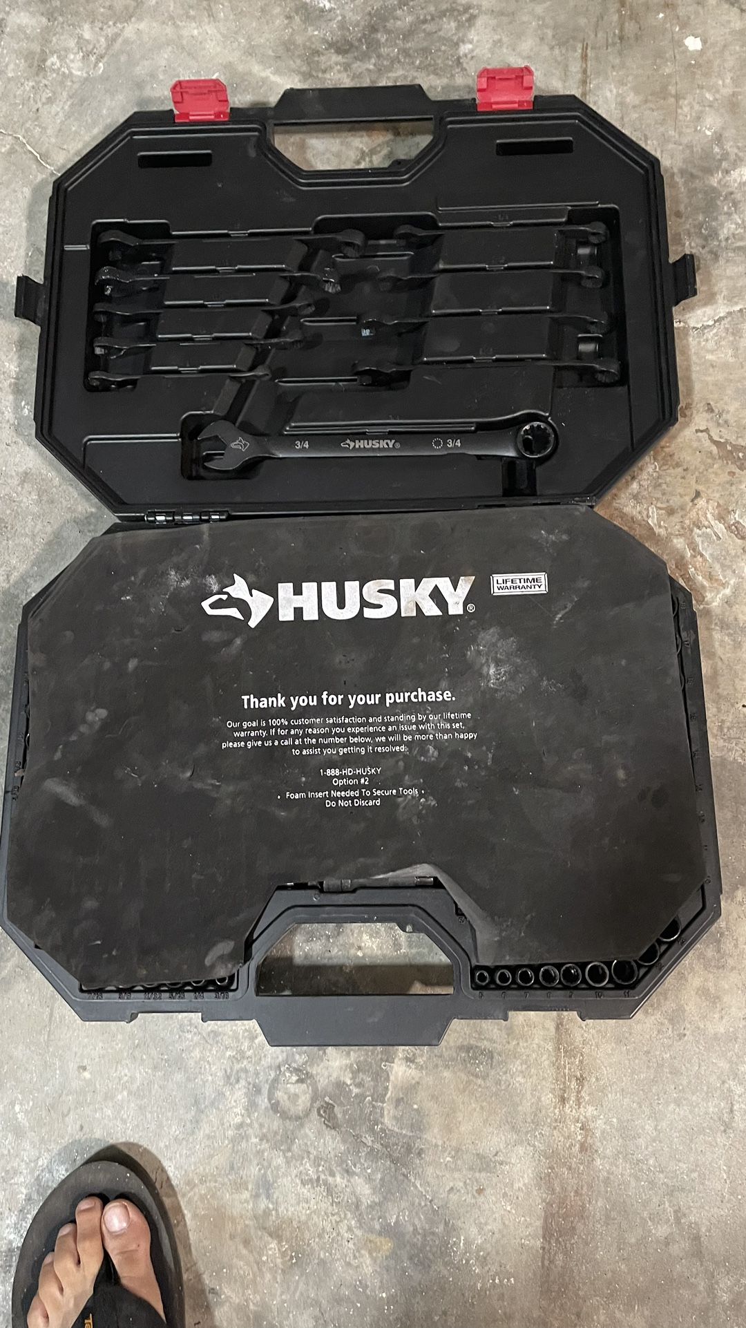 Husky 100 Position Lifetime Warranty (home Depot) for Sale in