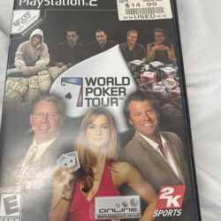 World Poker Tour For Playstation Two Details In Description