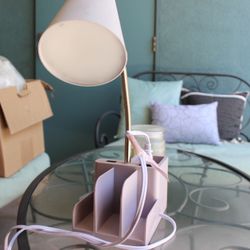 Lamp With compartments